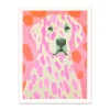 Ohh Deer Prints*Neon Dalmatian Riso Print (8x6)