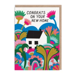 Banquet New Home*New Home Forest Greeting Card