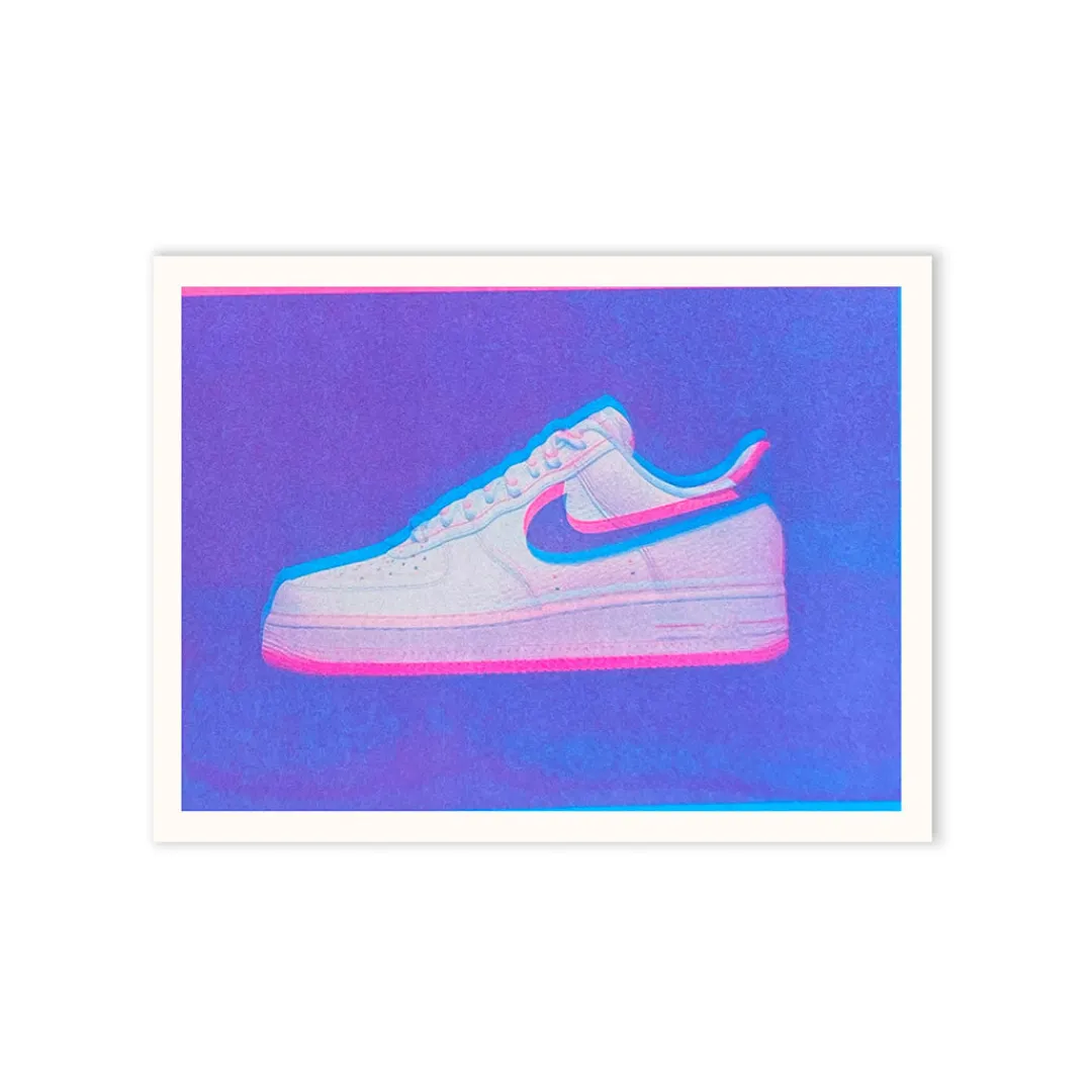 Ohh Deer Prints*Nike Air Force 1 Riso Print (8x6)