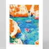 Katie Smilth Birthday|Thank You*Orange Cliffs Greeting Card | Ohh Deer