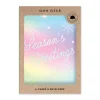 Ohh Deer Christmas Cards*Pack of 6 Christmas Cards - Seasons Greetings Holographic