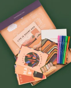 Maus Haus Stationery Gifts*Papergang 'Nature's Neutrals' Stationery Box | Ohh Deer