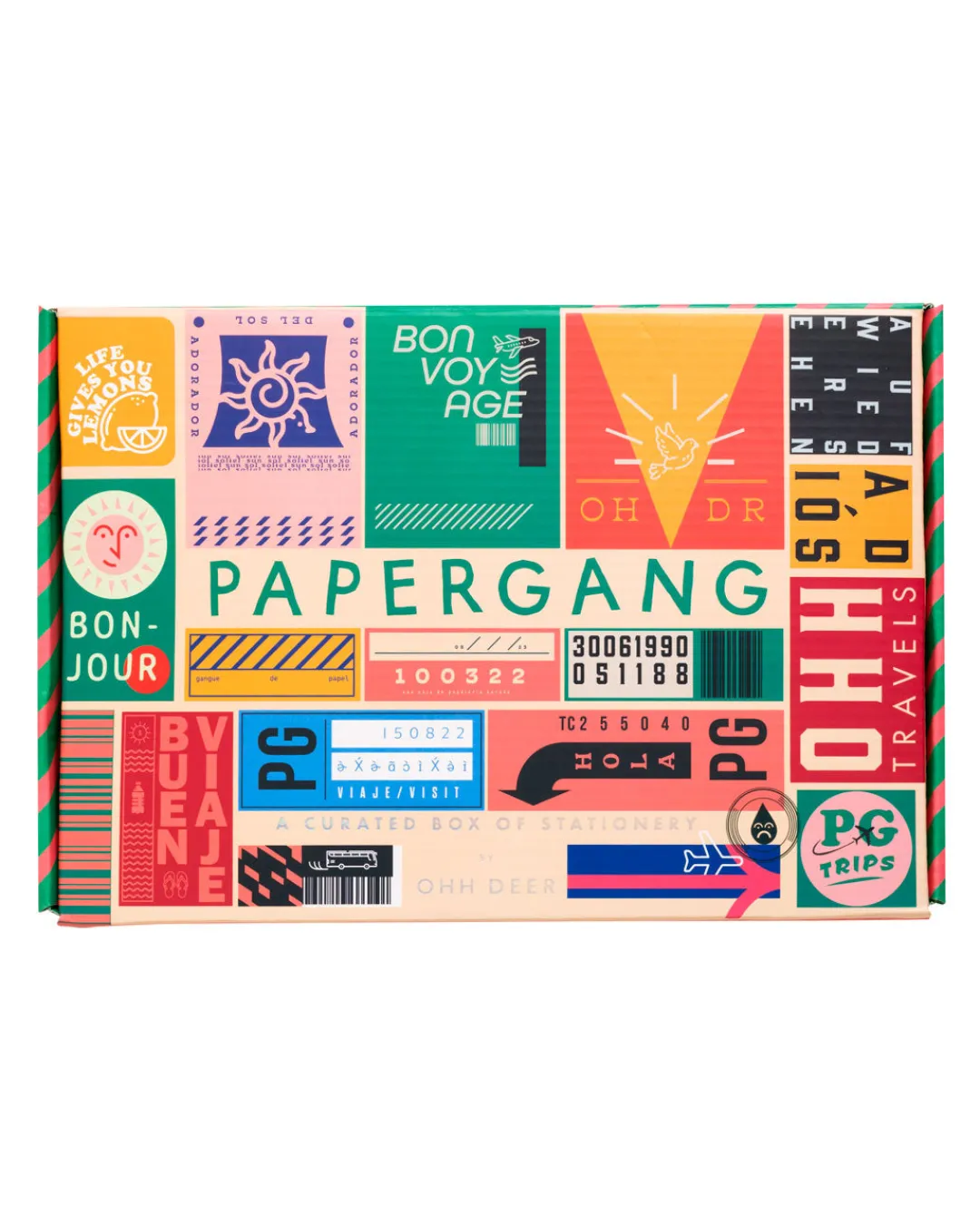 Ohh Deer Stationery Sets|Papergang*Papergang "Bon Voyage" Stationery Box ⛰️⛺️ |