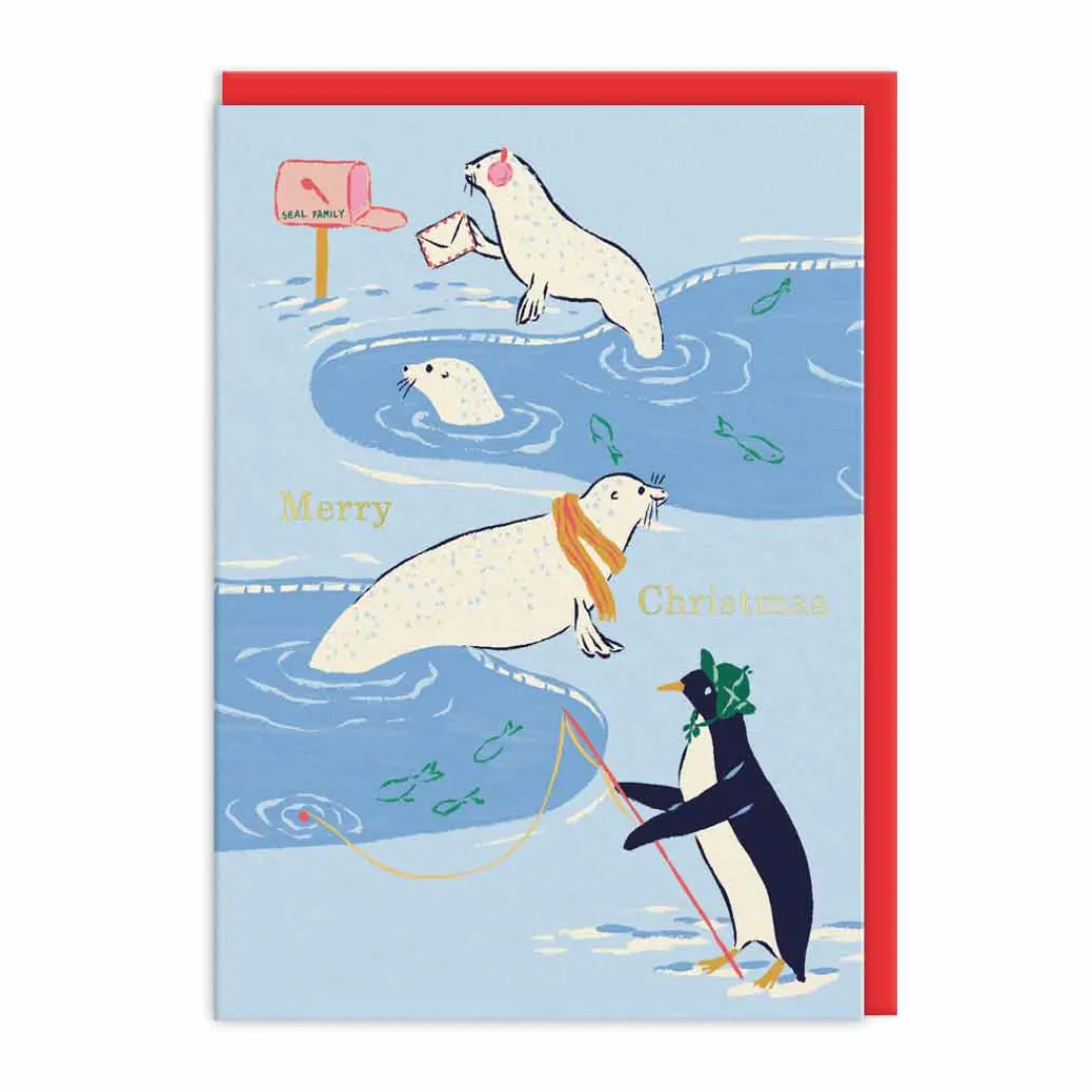 Emily Taylor Christmas Cards*Penguin and Seals Christmas Card | Ohh Deer