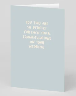 Raspberry Blossom Congratulations|Wedding*Perfect For Each Other Wedding Card | Ohh Deer