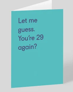 Twin Pines Birthday|Birthday Cards*Personalised 29 Again? Birthday Card | Ohh Deer