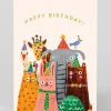 Emily Doliner Birthday|Birthday Cards*Personalised Animals Group Birthday Card | Ohh Deer