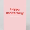 Ohh Deer Anniversary*Personalised At least I remembered Anniversary Card |