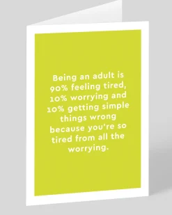Technically Ron Birthday|Birthday Cards*Personalised Being An Adult Greeting Card | Ohh Deer