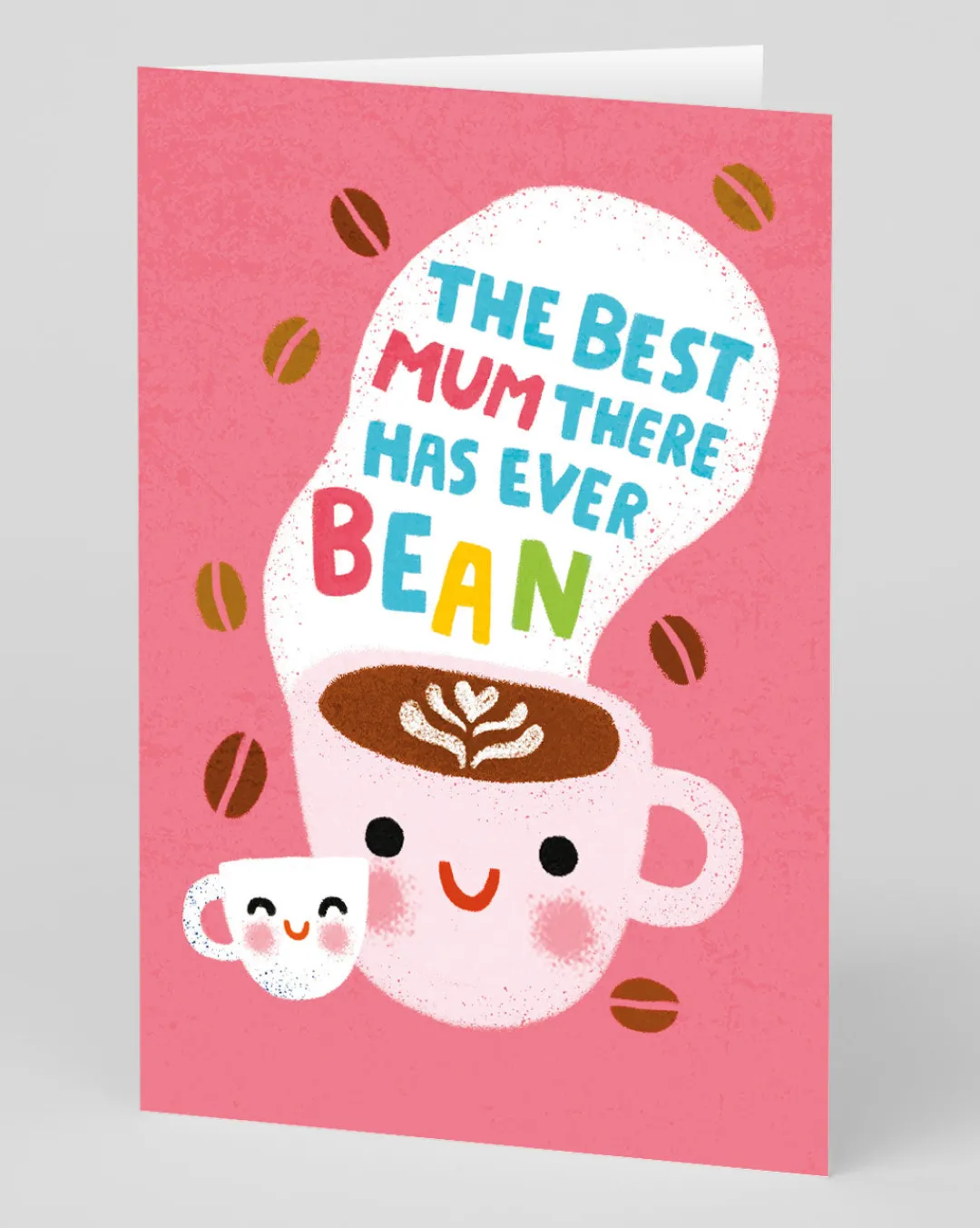 Stormy Knight Mother's Day|Mother's Day Cards*Personalised Best Mum There's Ever Bean Greeting Card