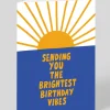 Ashkahn Thinking Of You*Personalised Birghtest Vibes Greeting Card | Ohh Deer