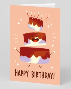 Mei Støyva Birthday|Birthday Cards*Personalised Cake Happy Birthday Card | Ohh Deer