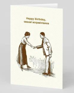 Smitten Kitten Birthday|Birthday Cards*Personalised Casual Acquaintance Birthday Card | Ohh Deer
