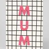 Ohh Deer Mother's Day|Birthday*Personalised Check Pattern Mum Greeting Card |