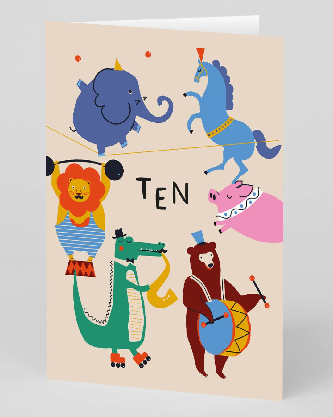Betiobca Birthday|Birthday Cards*Personalised Circus 10th Birthday Card | Ohh Deer