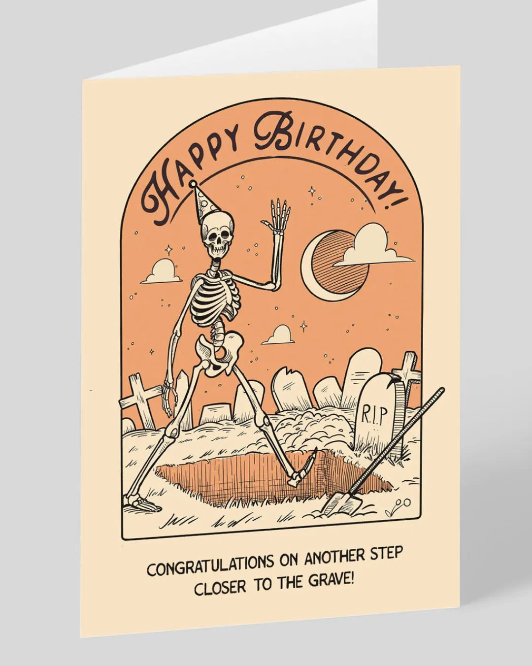 Sophie Corrigan Birthday|Birthday Cards*Personalised Closer to the Grave Birthday Card | Ohh Deer