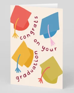 Raspberry Blossom Congratulations*Personalised Congrats On Your Graduation Greeting Card | Ohh Deer