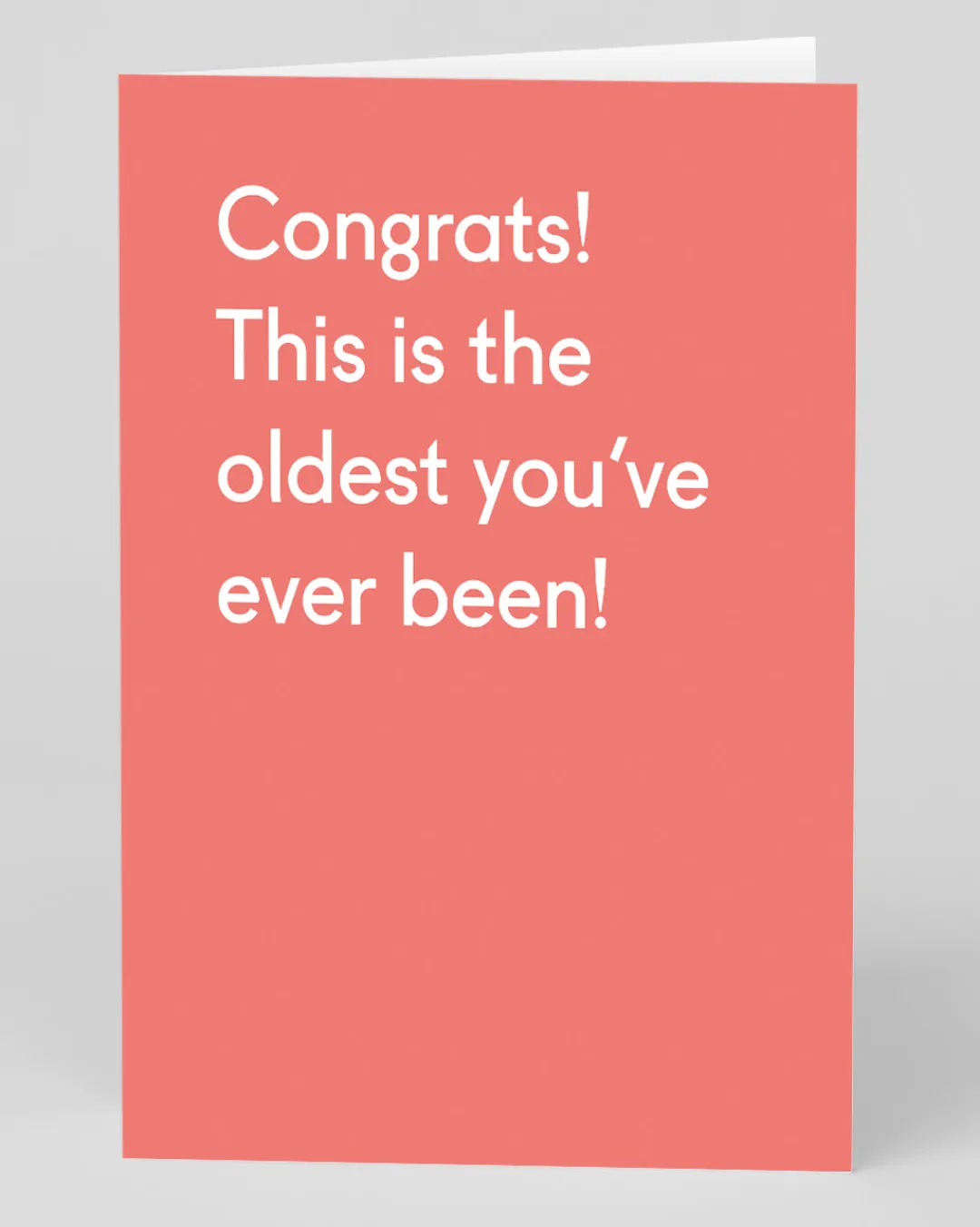 Twin Pines Birthday|Birthday Cards*Personalised Congrats! This is the oldest you've been Birthday Card | Ohh Deer