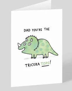 Gemma Correll Father's Day|Father's Day Cards*Personalised Dad You're The Triceratops Father's Day Card | Ohh Deer
