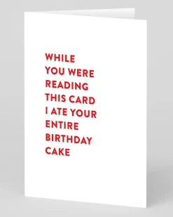 Stormy Knight Birthday|Birthday Cards*Personalised Entire Cake Birthday Card | Ohh Deer