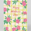 Emily Taylor Mother's Day|Mother's Day Cards*Personalised Flower Grid Pattern Mother's Day Card | Ohh Deer