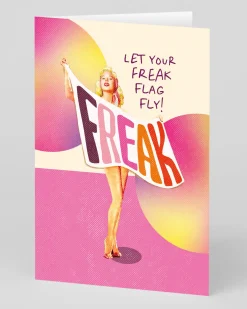 Offensive + Delightful Birthday|Birthday Cards*Personalised Freak Flag Greeting Card | Ohh Deer