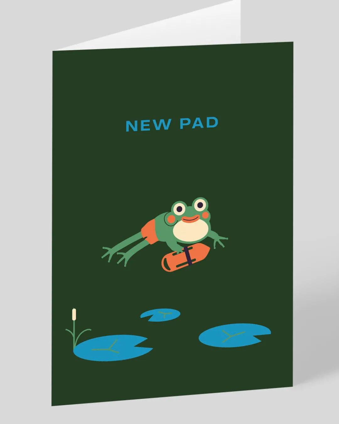 Betiobca Congratulations|New Home*Personalised Frog New Pad New Home Card | Ohh Deer