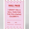 Ohh Deer Valentine's Day|Anniversary*Personalised Hall Pass Greeting Card |