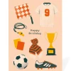 Ohh Deer Birthday|Birthday Cards*Personalised Happy Birthday Football Card |
