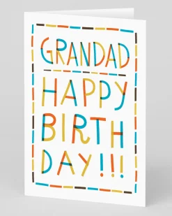 Ohh Deer Birthday|Birthday Cards*Personalised Happy Birthday Grandad Card |