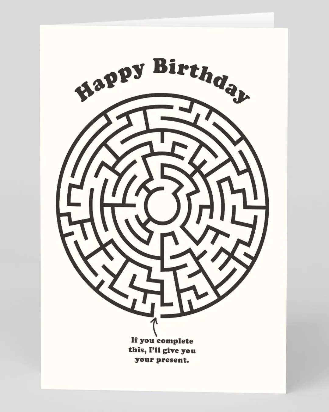 Ohh Deer Birthday|Birthday Cards*Personalised Happy Birthday Maze Birthday Card |
