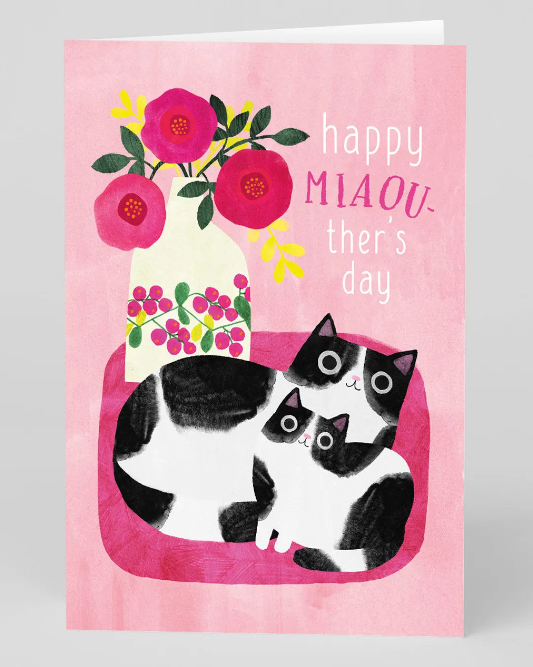 Angela Rozelaar Mother's Day|Mother's Day Cards*Personalised Happy Miaou-thers Day Cat Greeting Card | Ohh Deer