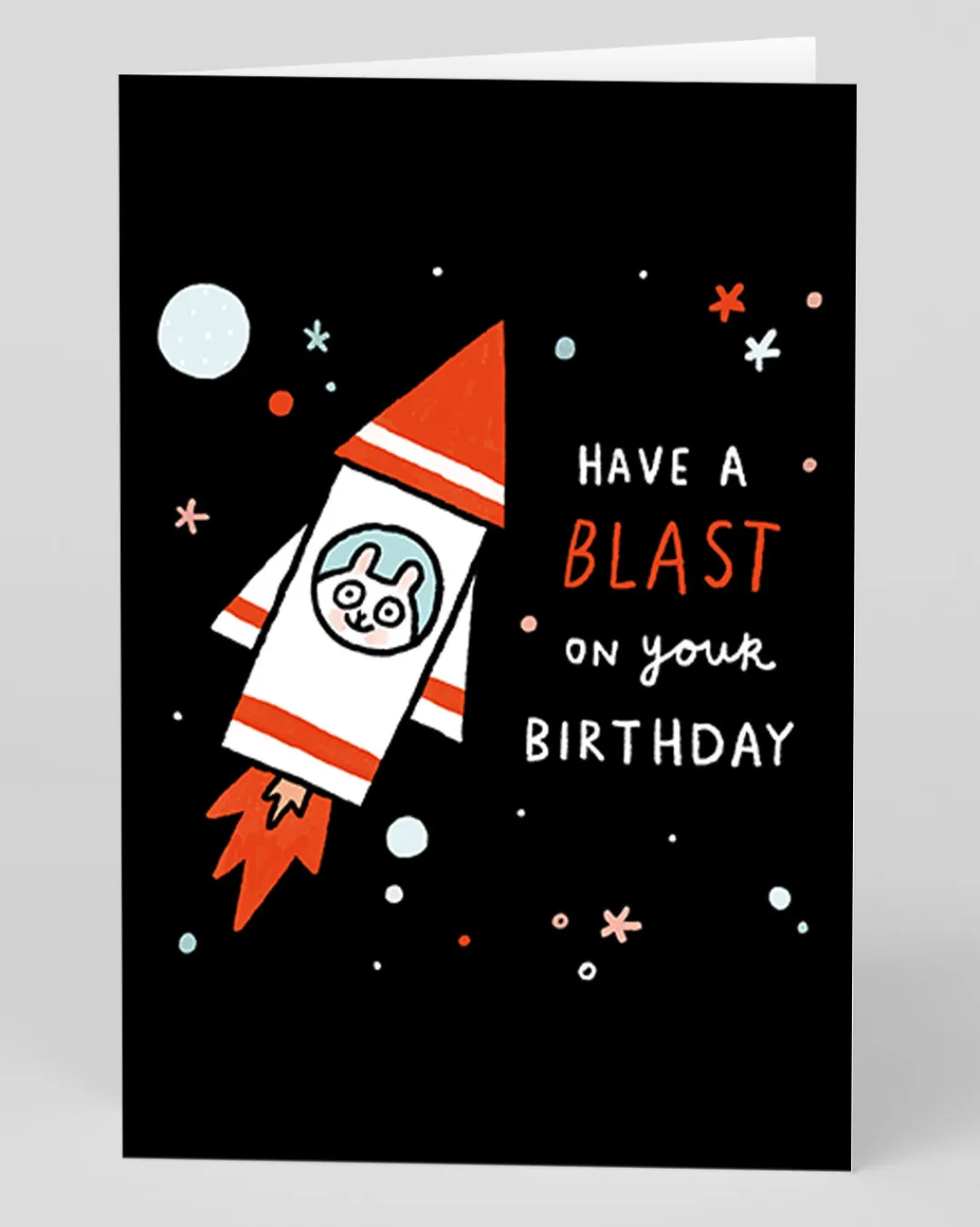 Gemma Correll Birthday|Birthday Cards*Personalised Have A Blast! Square Birthday Greeting Card | Ohh Deer