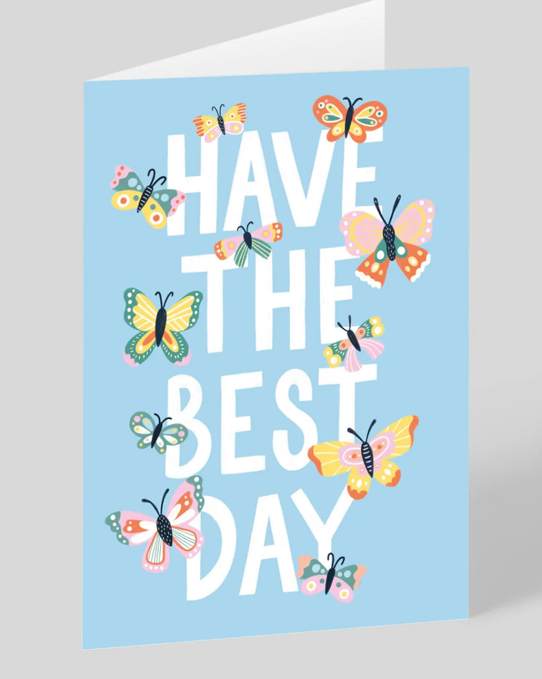 Ohh Deer Birthday|Birthday Cards*Personalised Have The Best Day Butterflies Greeting Card |