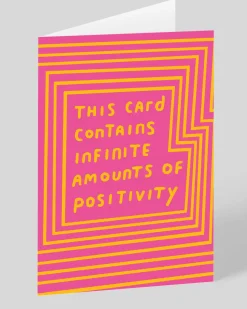 Ashkahn Thinking Of You*Personalised Infinite Positivity Greeting Card | Ohh Deer
