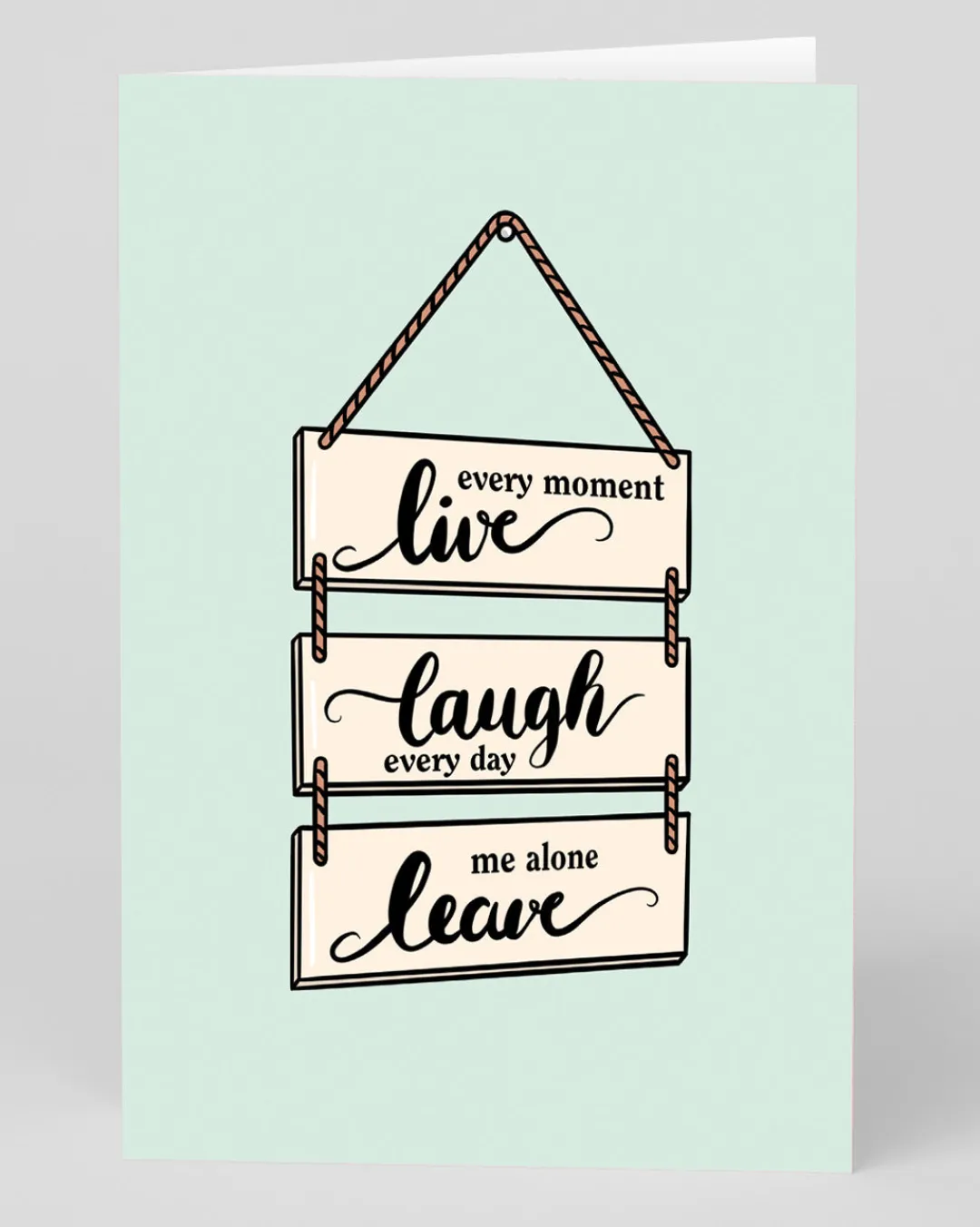 Giulia Hartz Birthday|Birthday Cards*Personalised Live Love Leave Greeting Card | Ohh Deer