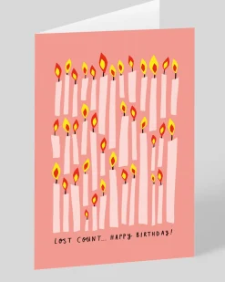 Badger u0026 Burke Birthday|Birthday Cards*Personalised Lost Count Candles Birthday Card | Ohh Deer