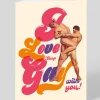 Offensive + Delightful Valentine's Day|Birthday*Personalised Love Being Gay Greeting Card | Ohh Deer