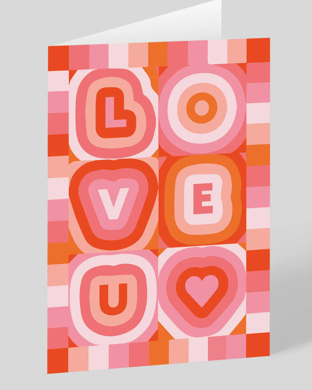 Ohh Deer Valentine's Day|Anniversary*Personalised Love U 70s Greeting Card |