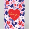 Ohh Deer Valentine's Day|Anniversary*Personalised Love You Floral Card |