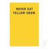 Ohh Deer Christmas|Christmas Cards*Personalised Never Eat Yellow Snow Christmas Card |