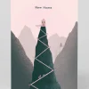 Ohh Deer Congratulations|New Home*Personalised New Home Mountain Greeting Card |