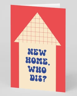 Betiobca Congratulations|New Home*Personalised New Home Who Dis Greeting Card | Ohh Deer