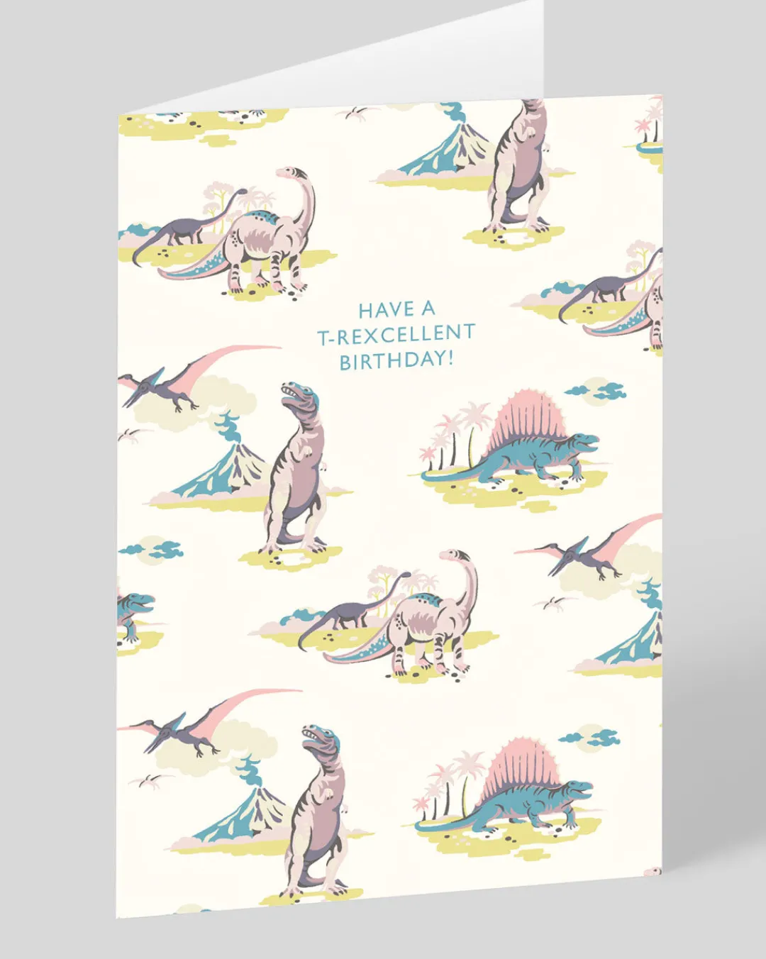 Cath Kidston Birthday|Birthday Cards*Personalised Pastel Dinosaurs Birthday Card | Ohh Deer