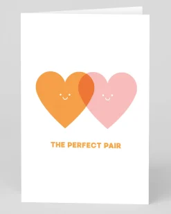 Stormy Knight Engagement|Wedding*Personalised Perfect Pair Greeting Card