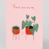 Ohh Deer Valentine's Day|Anniversary*Personalised Plant One On Me Card |