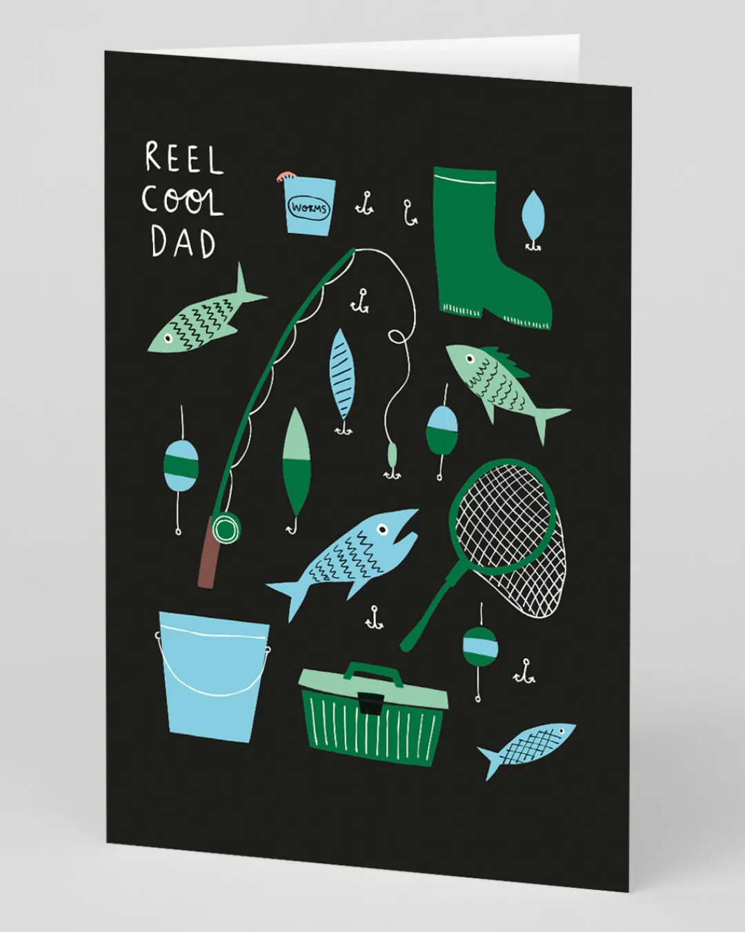 Badger u0026 Burke Father's Day|Birthday*Personalised Reel Cool Dad Greeting Card | Ohh Deer