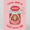 Ohh Deer Valentine's Day|Anniversary*Personalised Shakira Your Jam Is Safe Greeting Card |