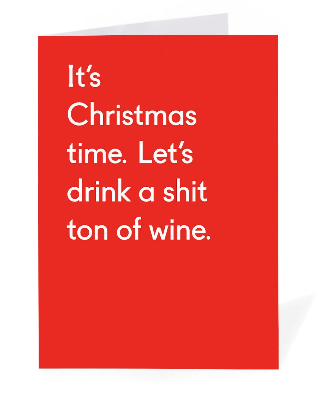 Ohh Deer Christmas|Christmas Cards*Personalised Shit Ton Of Wine Christmas Card |