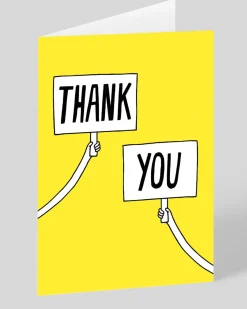 Ashkahn Thank You*Personalised Signs Thank You Card | Ohh Deer